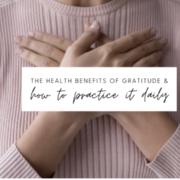 Health Benefits of Gratitude